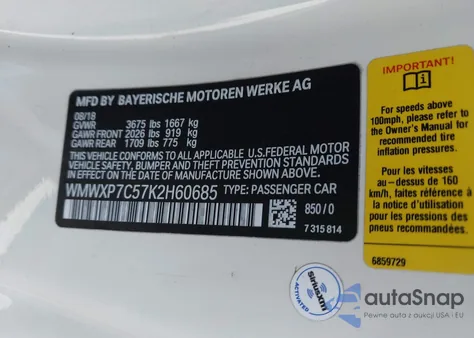 2019 Mini Hardtop Cooper S z USA, uszkodzony, nr VIN WMWXP7C57K2H60685